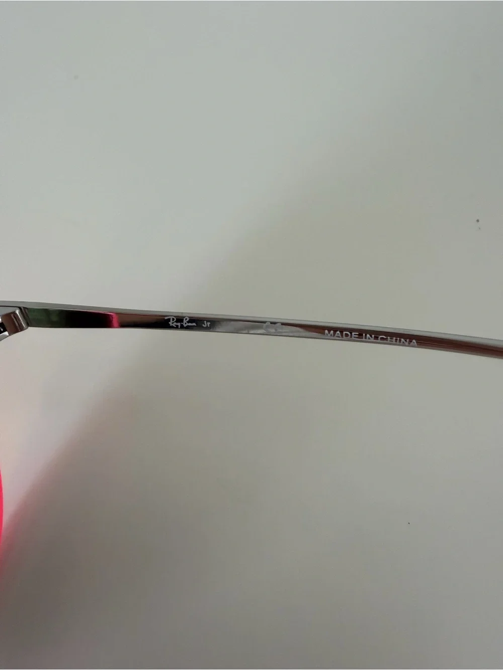 Ray-Ban Kids Pink Frame with Pink Mirrored Lenses